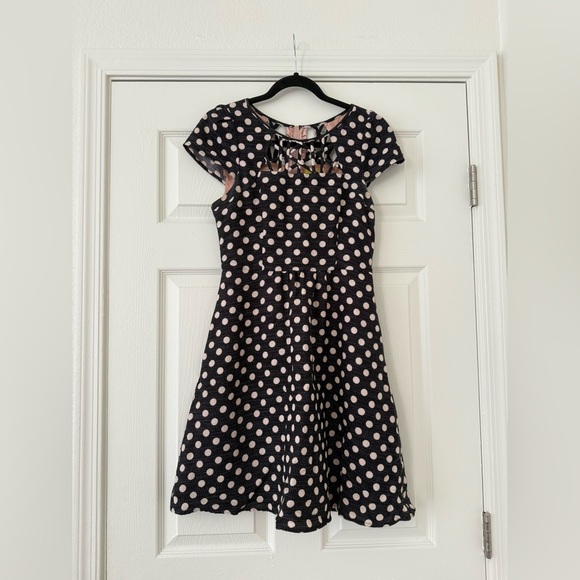 Anthropologie Maeve Nikola Polka Dot Dress - Picture 1 of 6